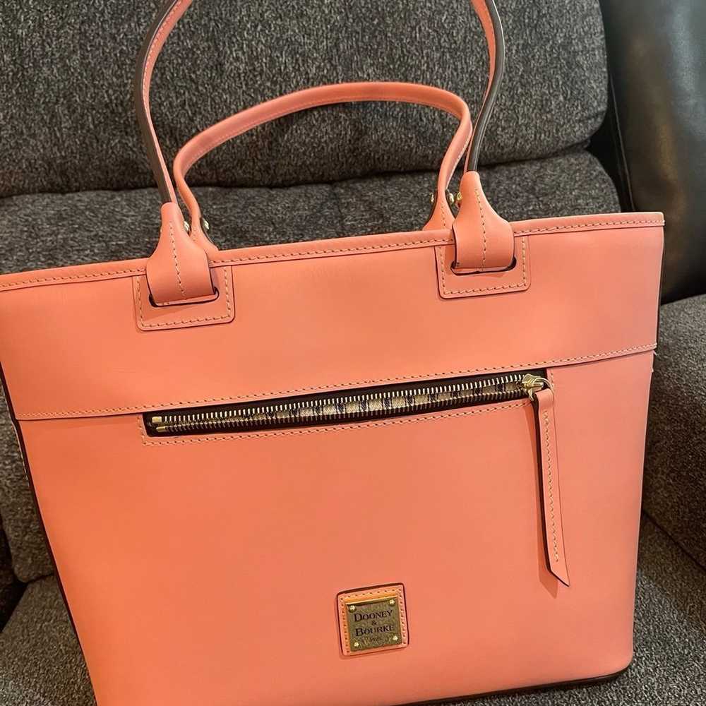 Dooney and Bourke light pink tote - image 12