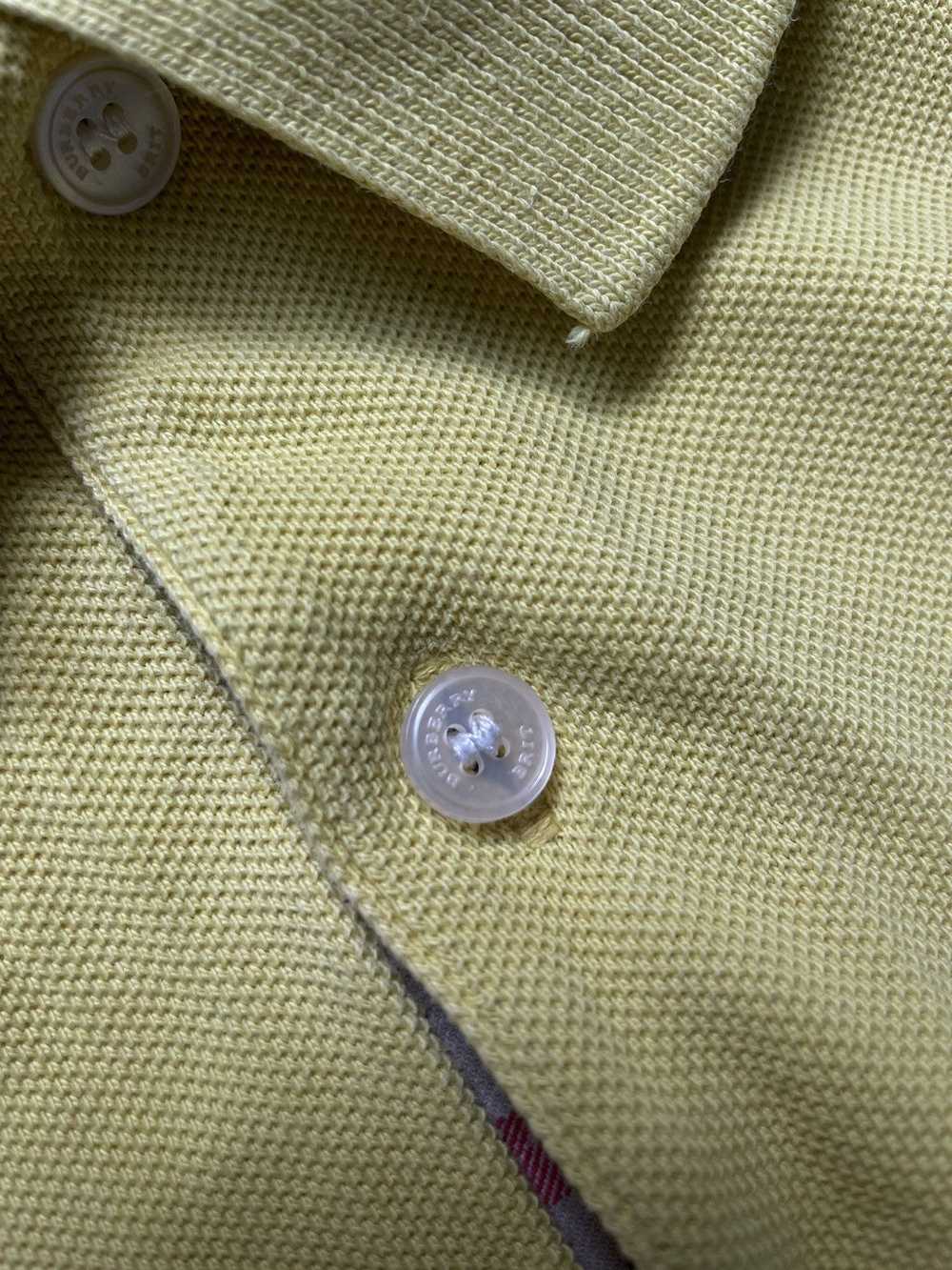 Burberry × Rare × Vintage Burberry Brit Mens Polo… - image 5