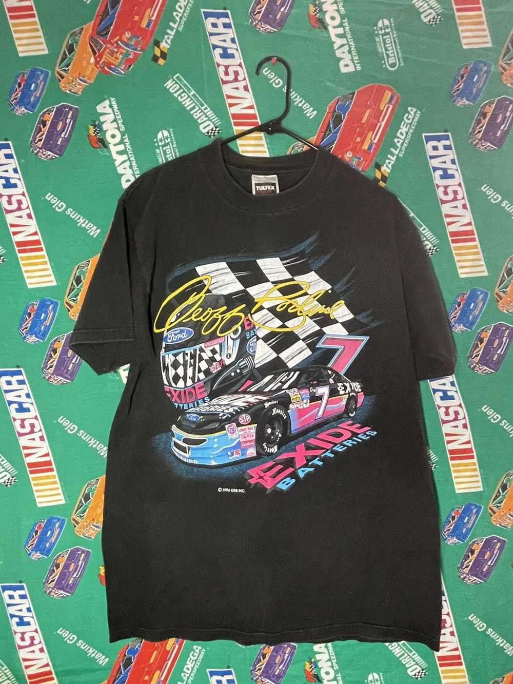 NASCAR × Tultex × Vintage 1994 Jeff Burton Exide … - image 2