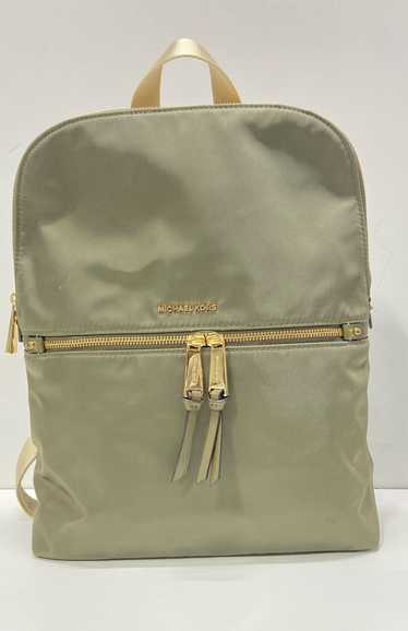 Michael Kors Nylon Polly Slim Backpack Olive Green