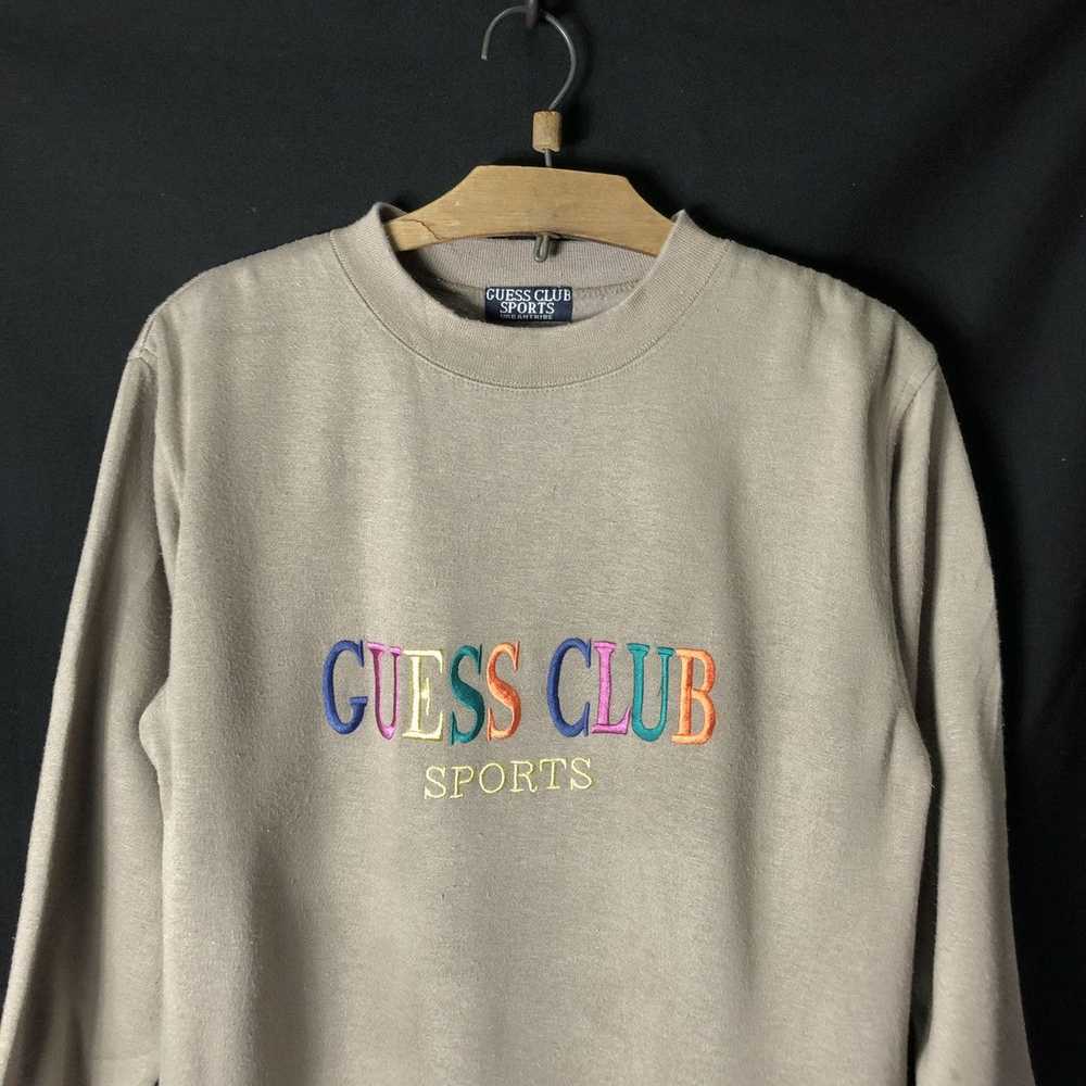 Japanese Brand × Vintage Vintage Guess Club Sport… - image 1