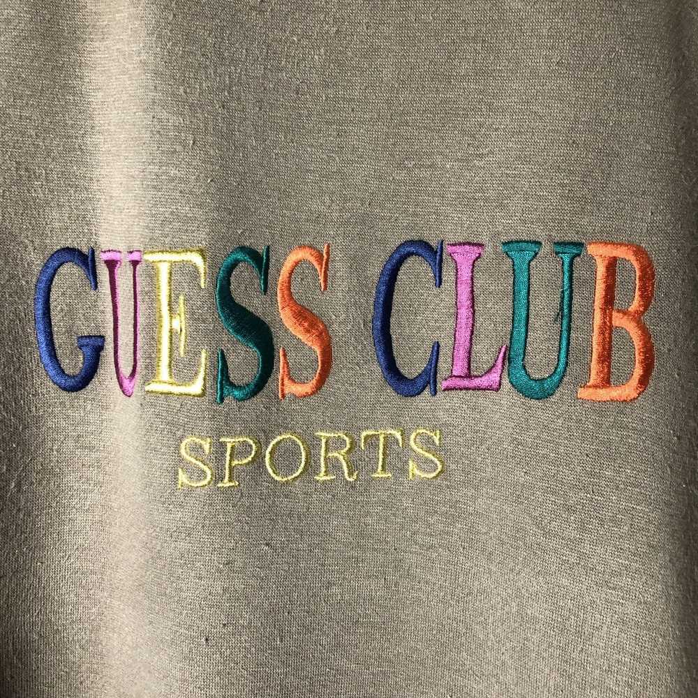 Japanese Brand × Vintage Vintage Guess Club Sport… - image 3