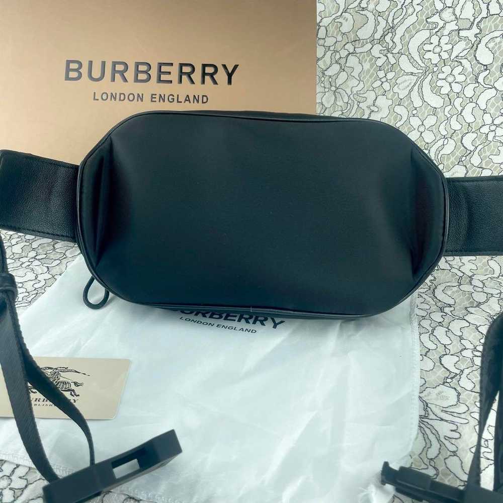 Brand new Burberry London nylon x leather waist p… - image 3