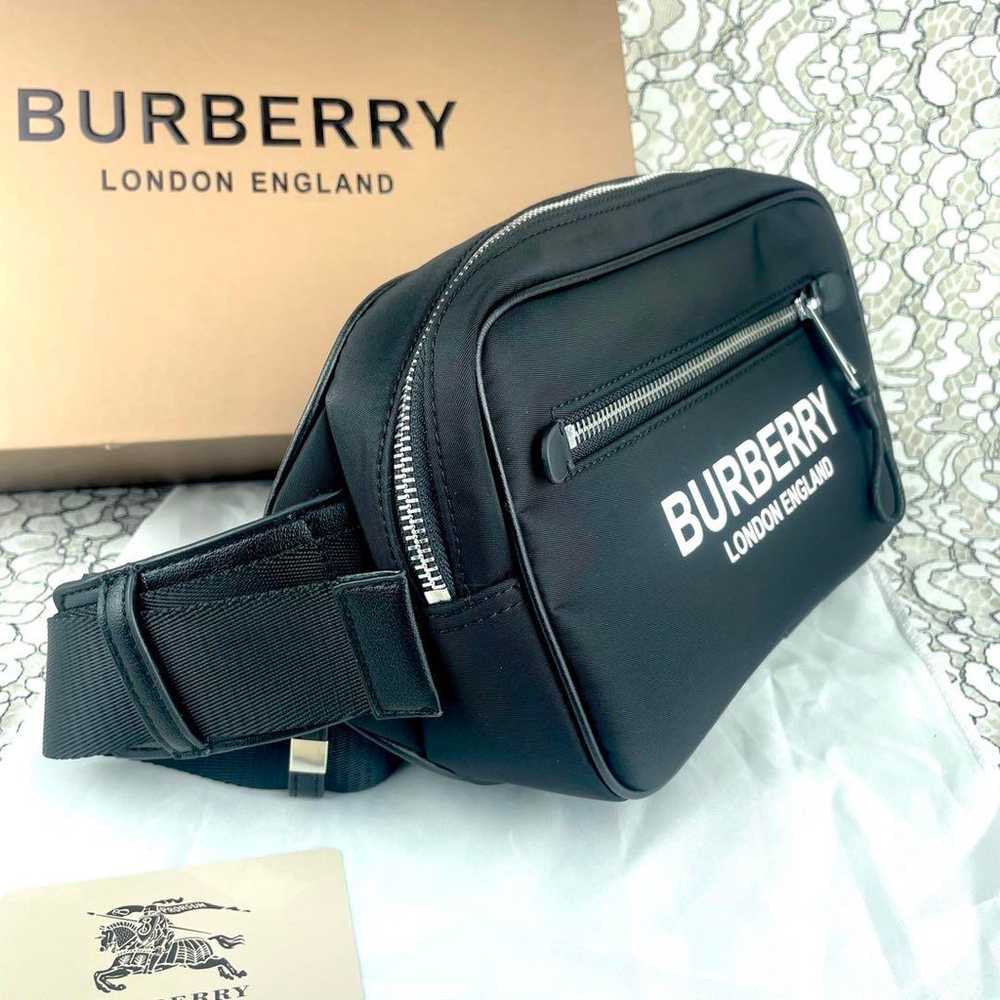 Brand new Burberry London nylon x leather waist p… - image 6