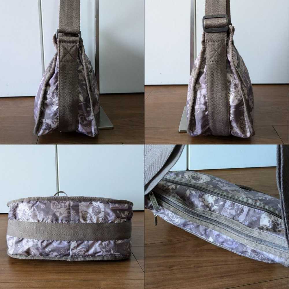 LeSportsac shoulder bag in shades of purple with … - image 3