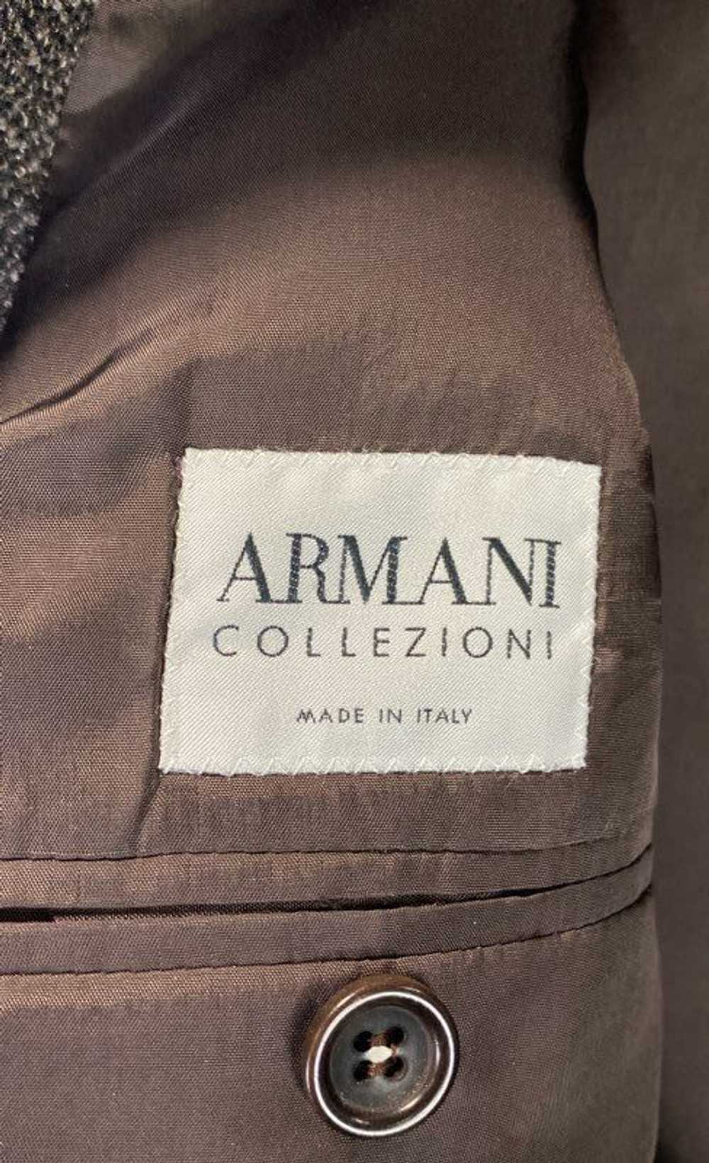 Armani Collezioni Brown Blazer - Size 40R - image 3