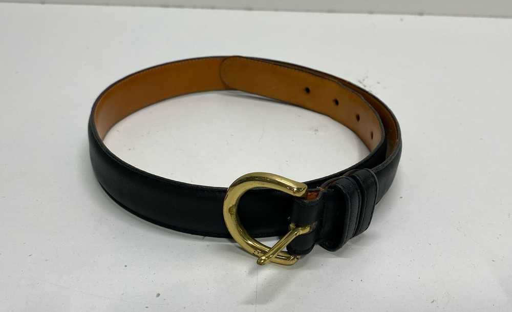 Lot of 3 Coach Belts Black - image 4