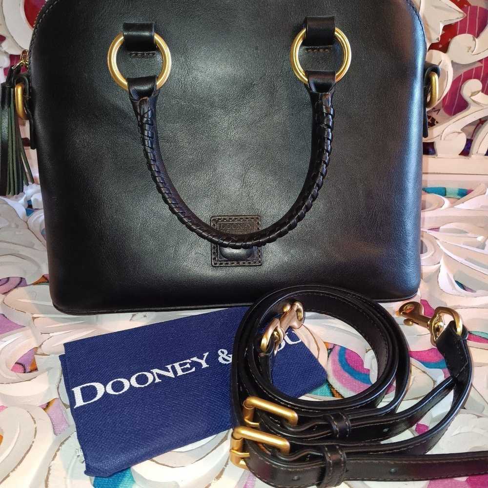 BEAUTIFUL! DOONEY & BOURKE FLORENTINE DOMED SATCH… - image 1