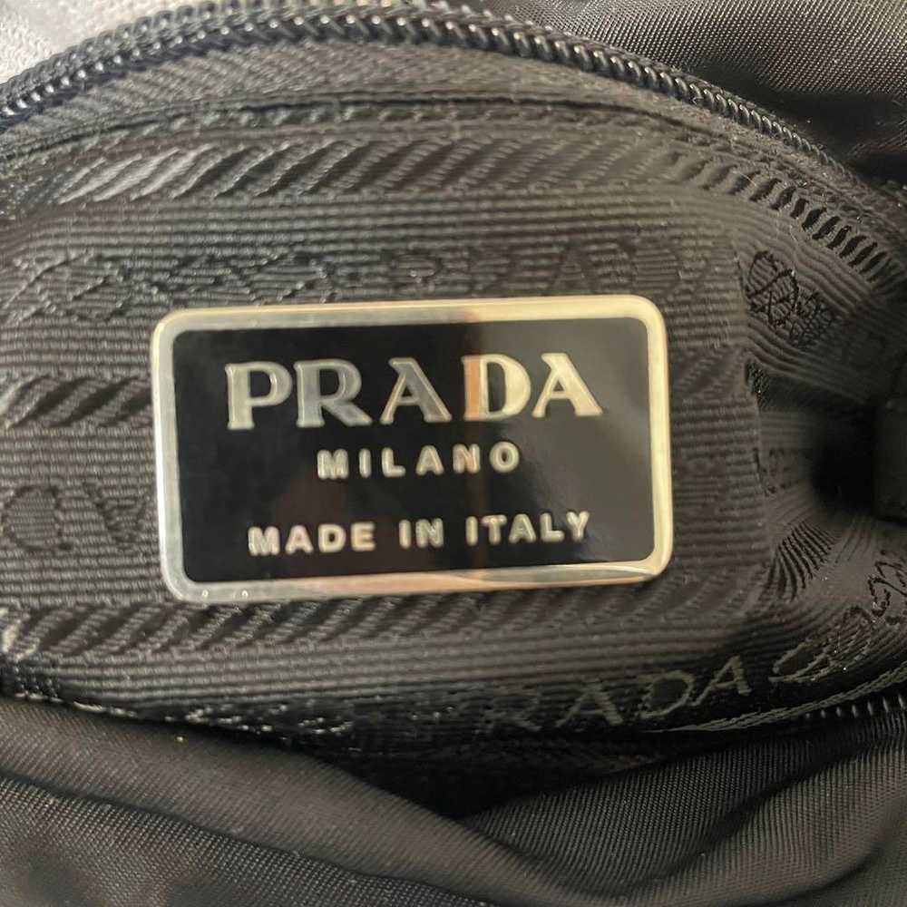 【PRADA】Prada Triangle Logo Handbag Nylon with Gua… - image 10