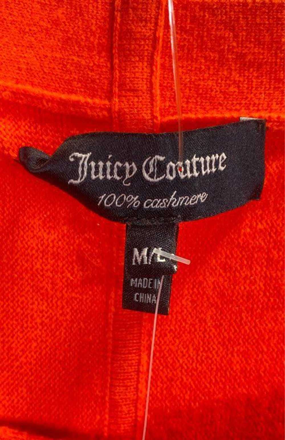 NWT Juicy Couture Womens Orange Cashmere Long Sle… - image 4