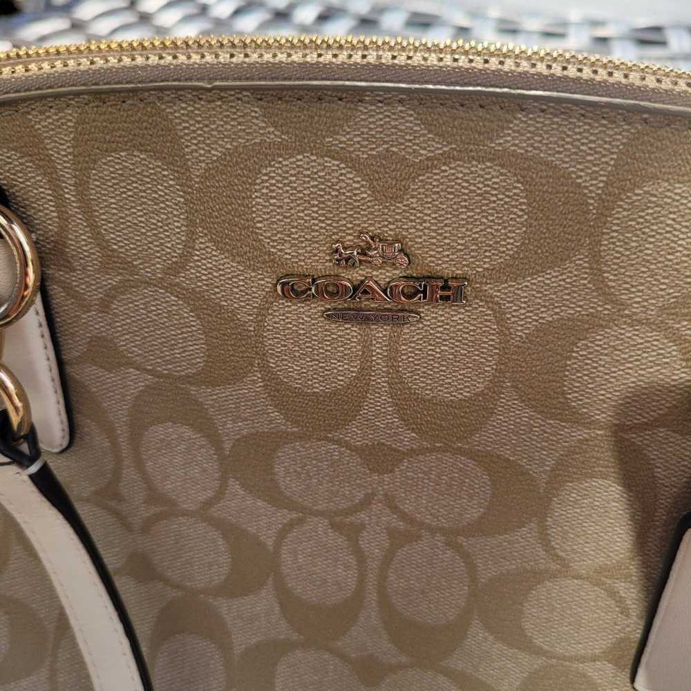 Coach Christie Signature Logo Small Shoulder Bag … - image 10