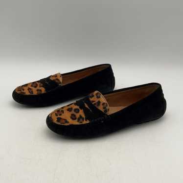 Lauren Ralph Lauren Womens Brown Black Leopard Pr… - image 1