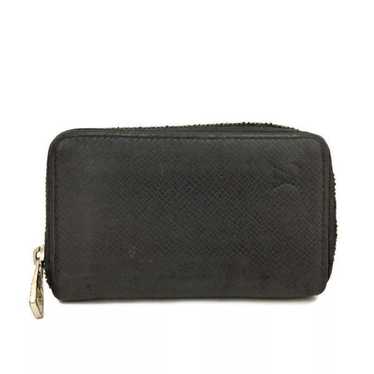 Louis Vuitton  Taiga Zippy Coin Purse Vertical Bl… - image 1