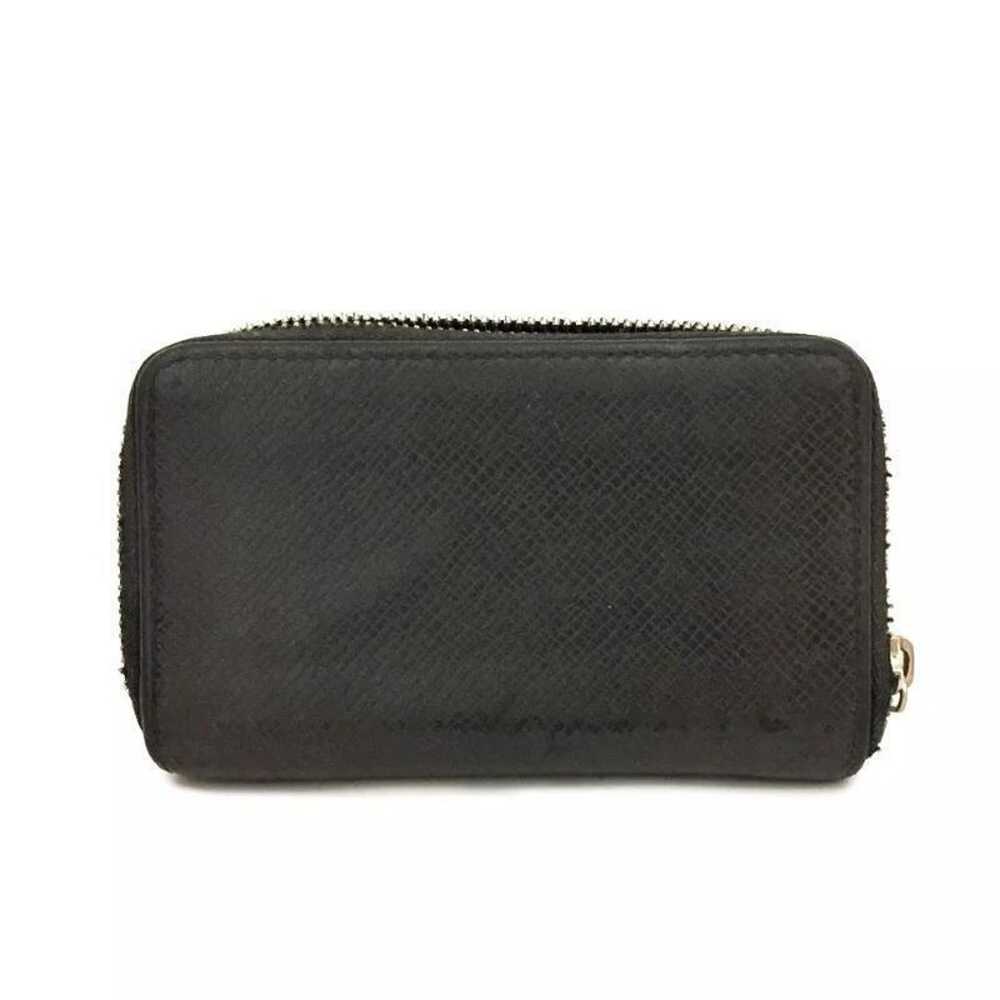 Louis Vuitton  Taiga Zippy Coin Purse Vertical Bl… - image 3