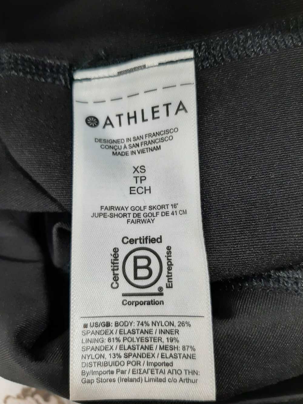 Athleta Fairway Golf Black Skort Women's Size XS - image 5