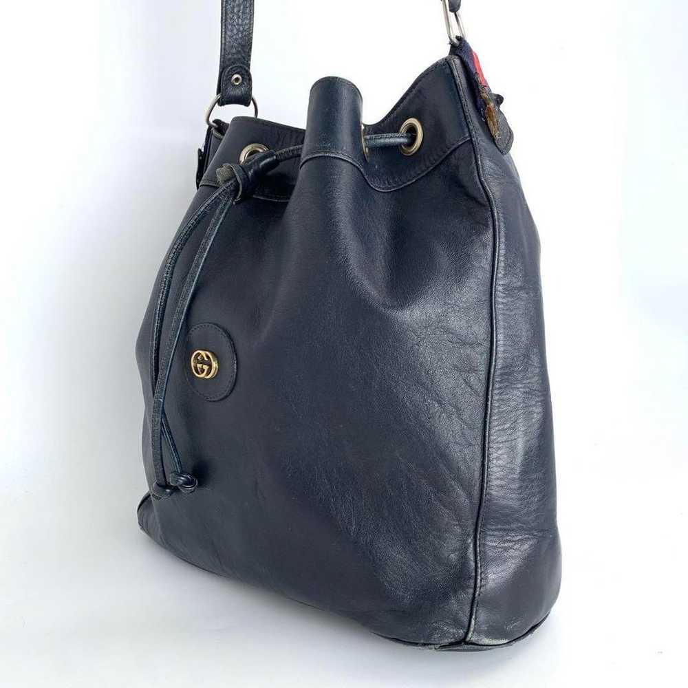 Gucci shoulder bag drawstring Sherry line Interlo… - image 3