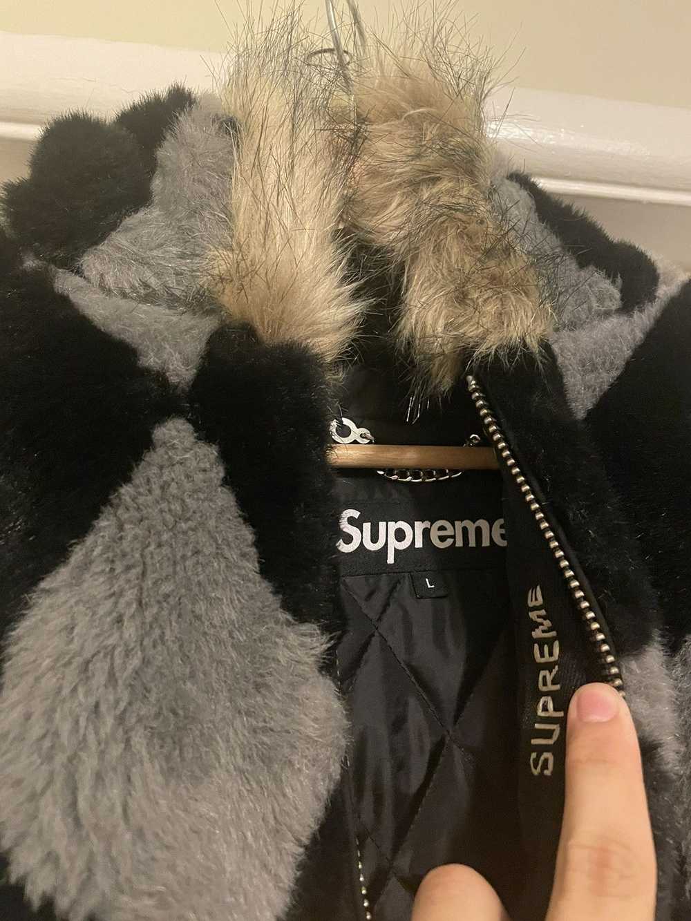 Supreme Supreme Diamond Faux fur jacket - image 4