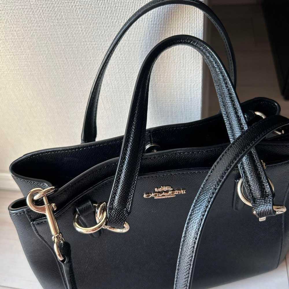 【COACH】Black Handbag - image 11