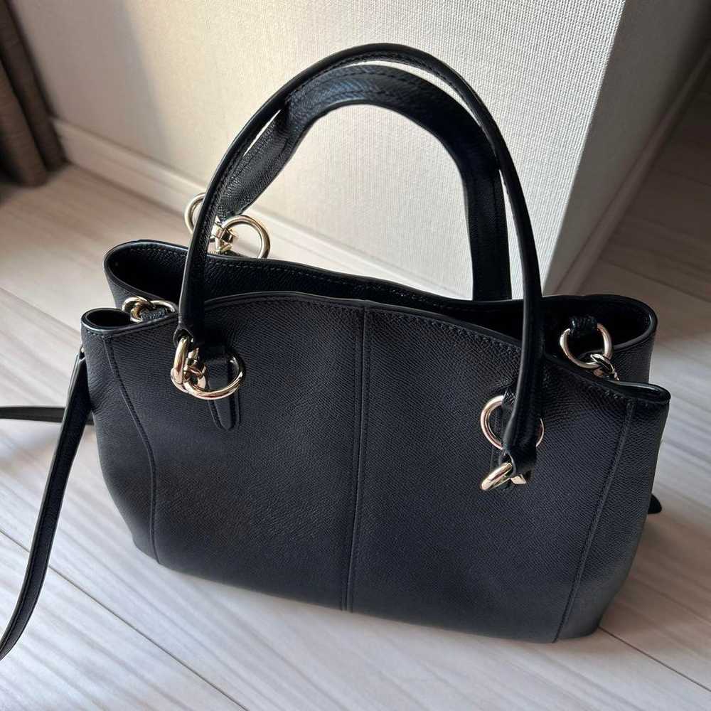 【COACH】Black Handbag - image 3