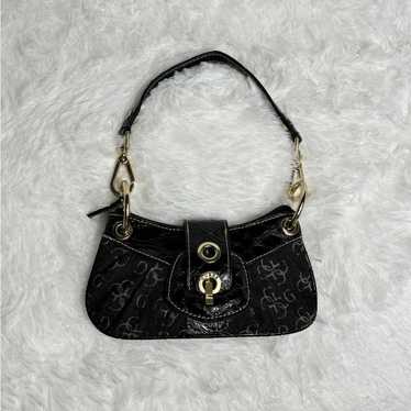 GUESS - Y2K Black Denim Mini Handbag. - image 1