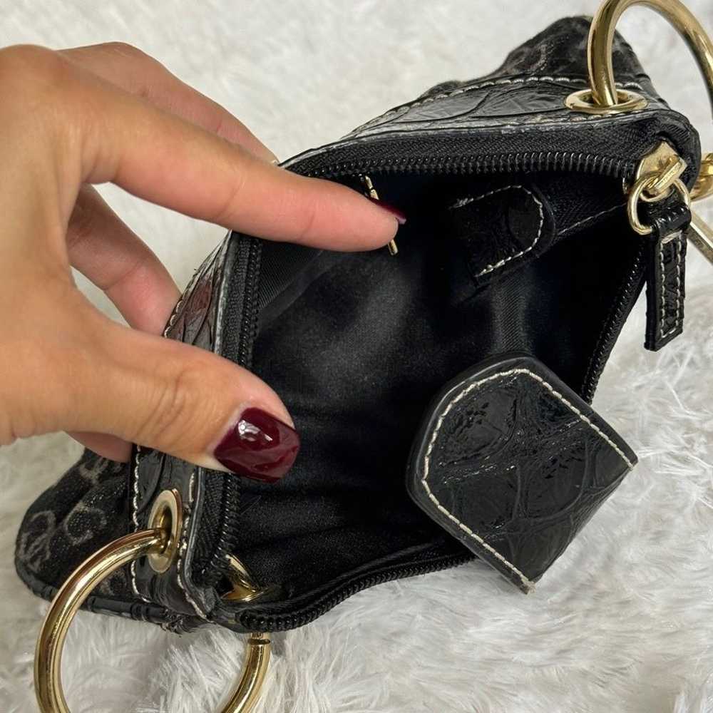 GUESS - Y2K Black Denim Mini Handbag. - image 2