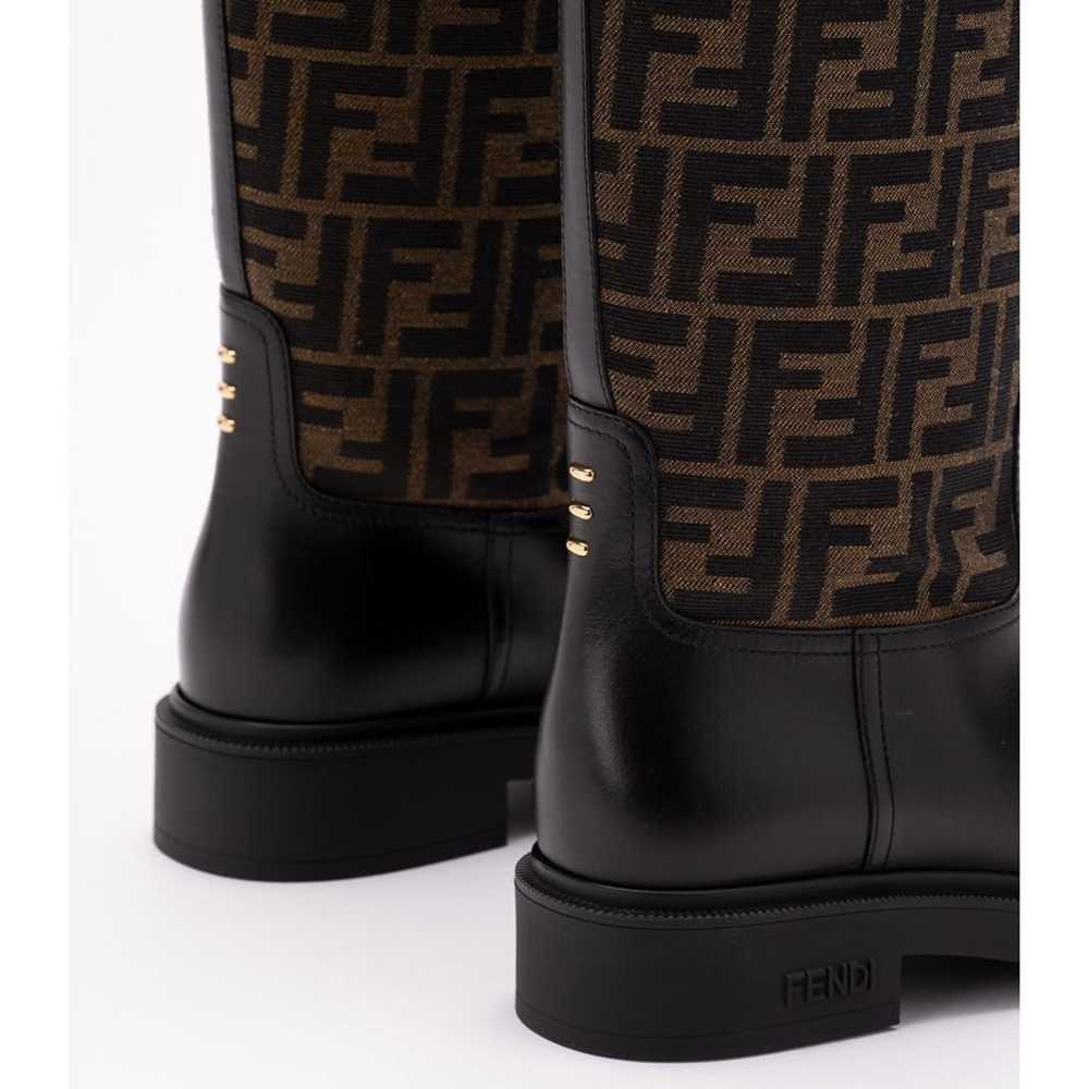 Fendi Leather boots - image 4