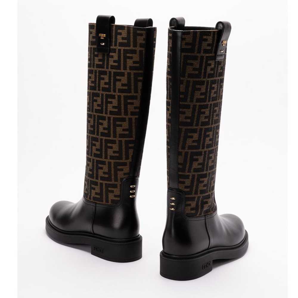 Fendi Leather boots - image 5