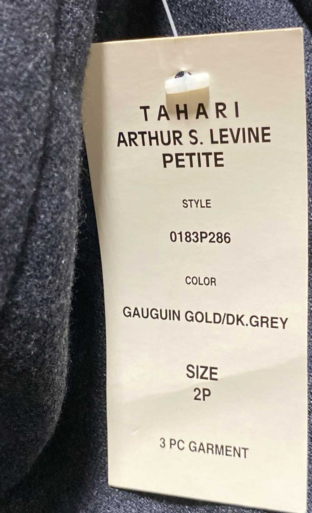 NWT Tahari Arthur S. Levine Womens Yellow Gray 3 … - image 10