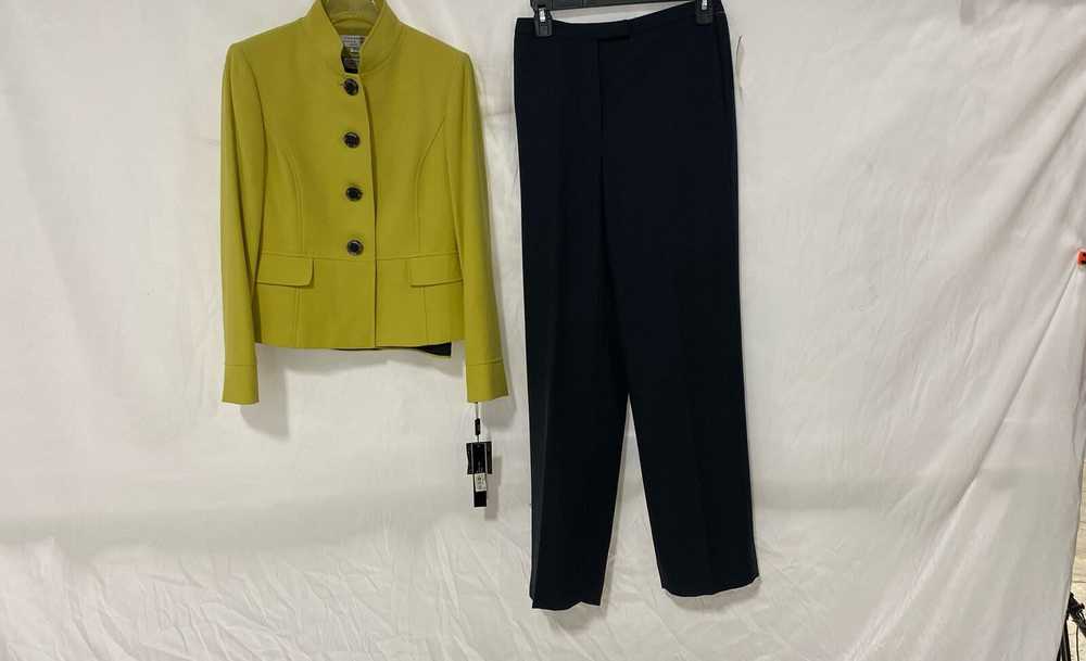 NWT Tahari Arthur S. Levine Womens Yellow Gray 3 … - image 1