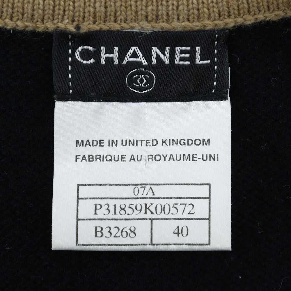 CHANEL one piece P31859K00572 cashmere Black / Br… - image 8