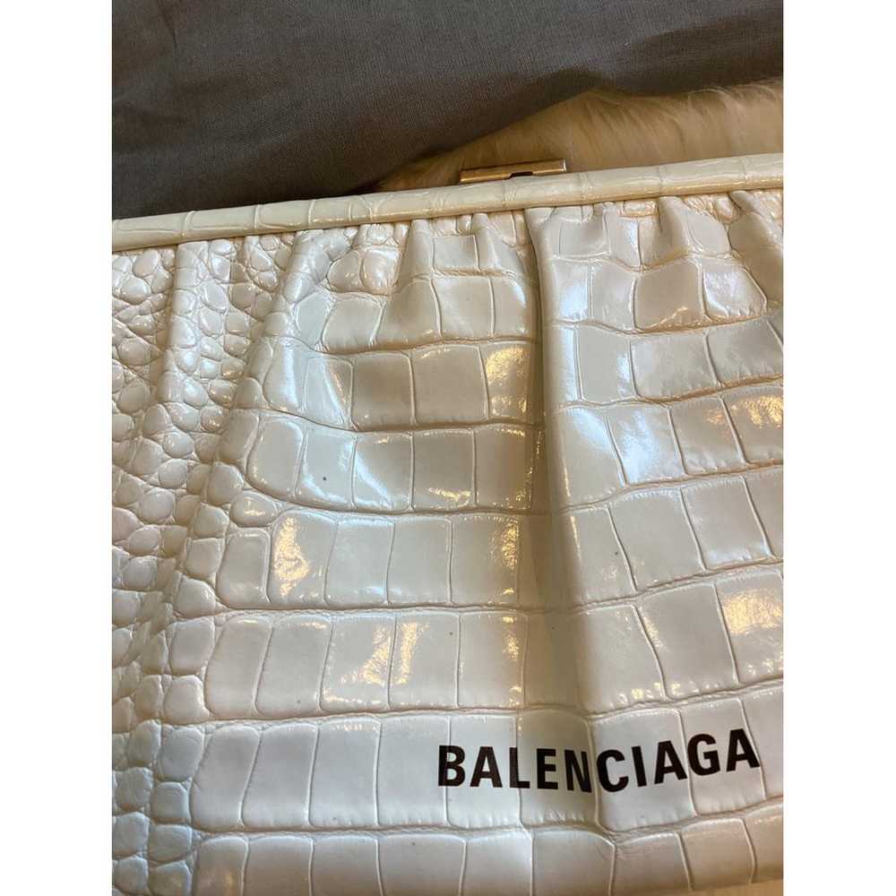 Balenciaga Leather clutch bag - image 9