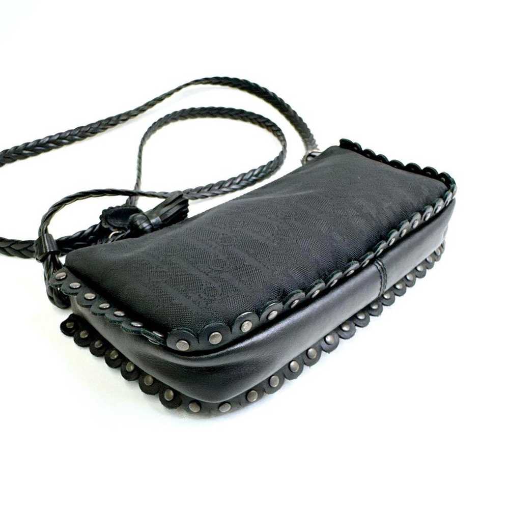 Christian Dior Shoulder Bag Trotter Black Vintage - image 2