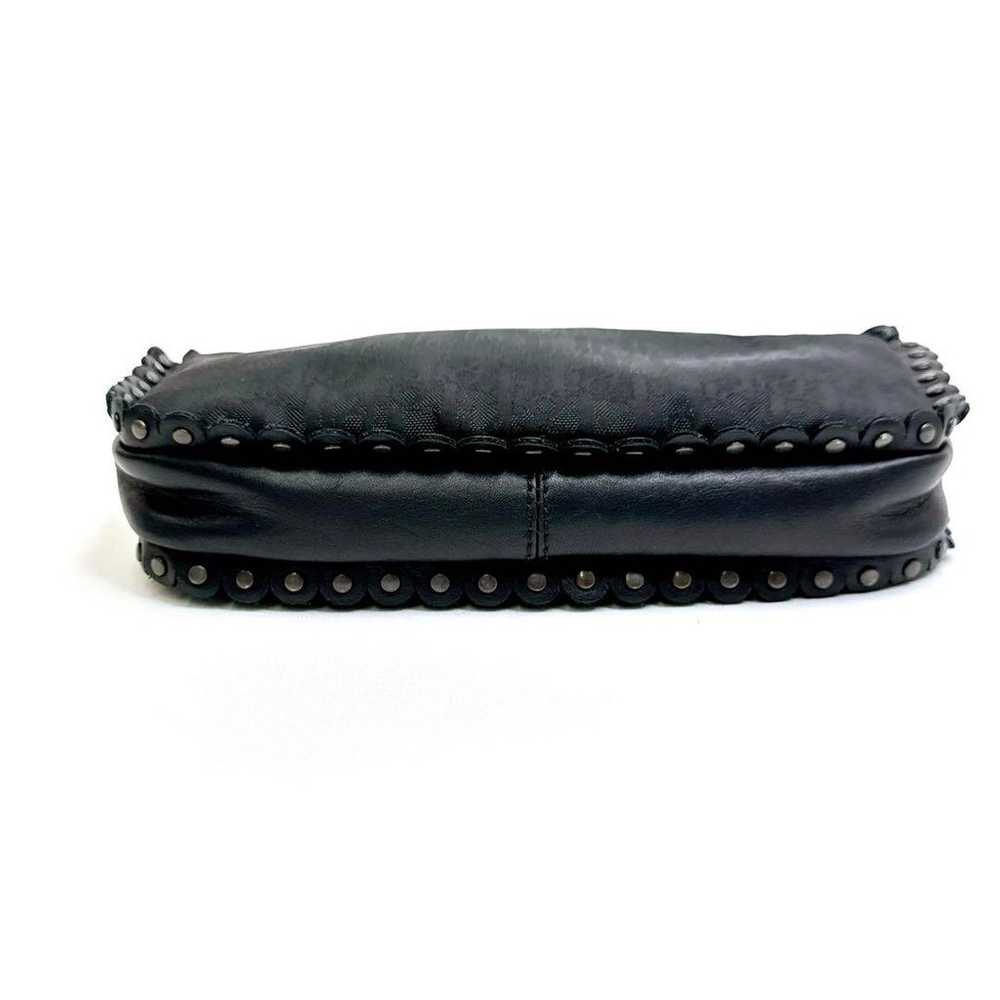 Christian Dior Shoulder Bag Trotter Black Vintage - image 5