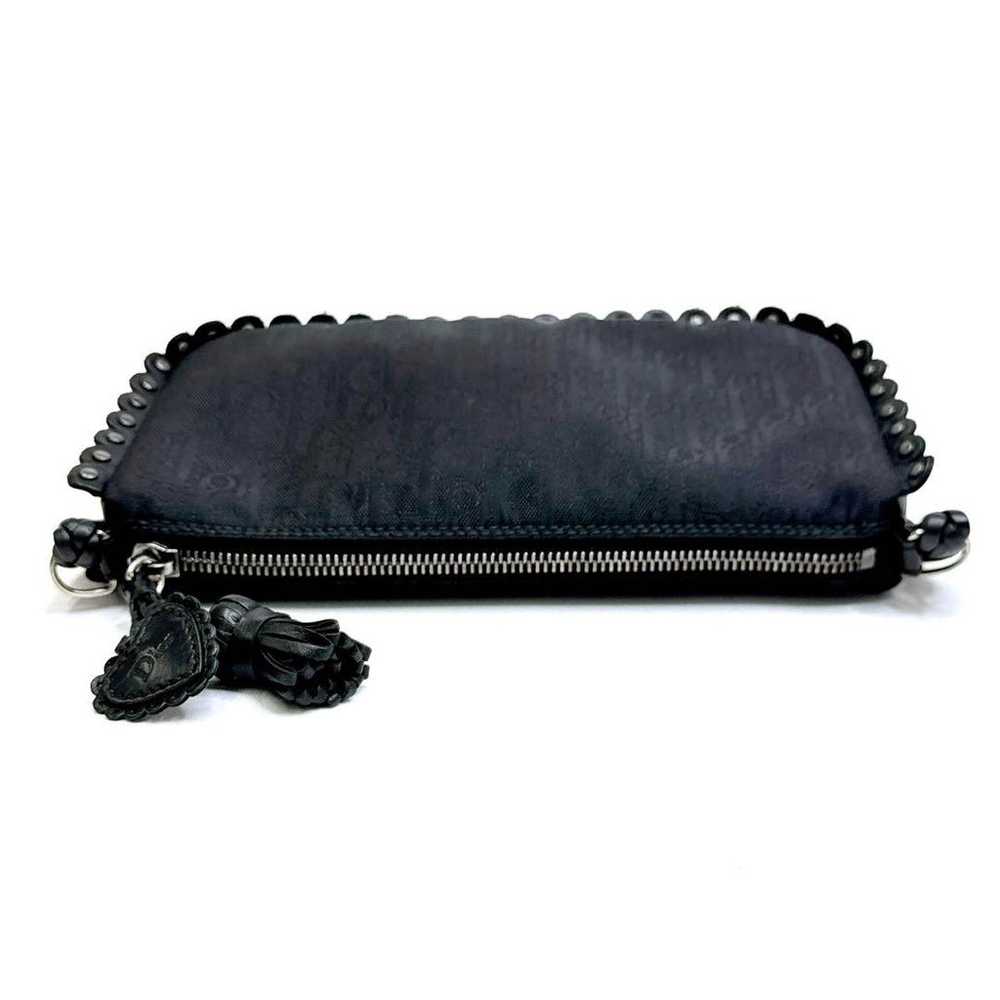 Christian Dior Shoulder Bag Trotter Black Vintage - image 6