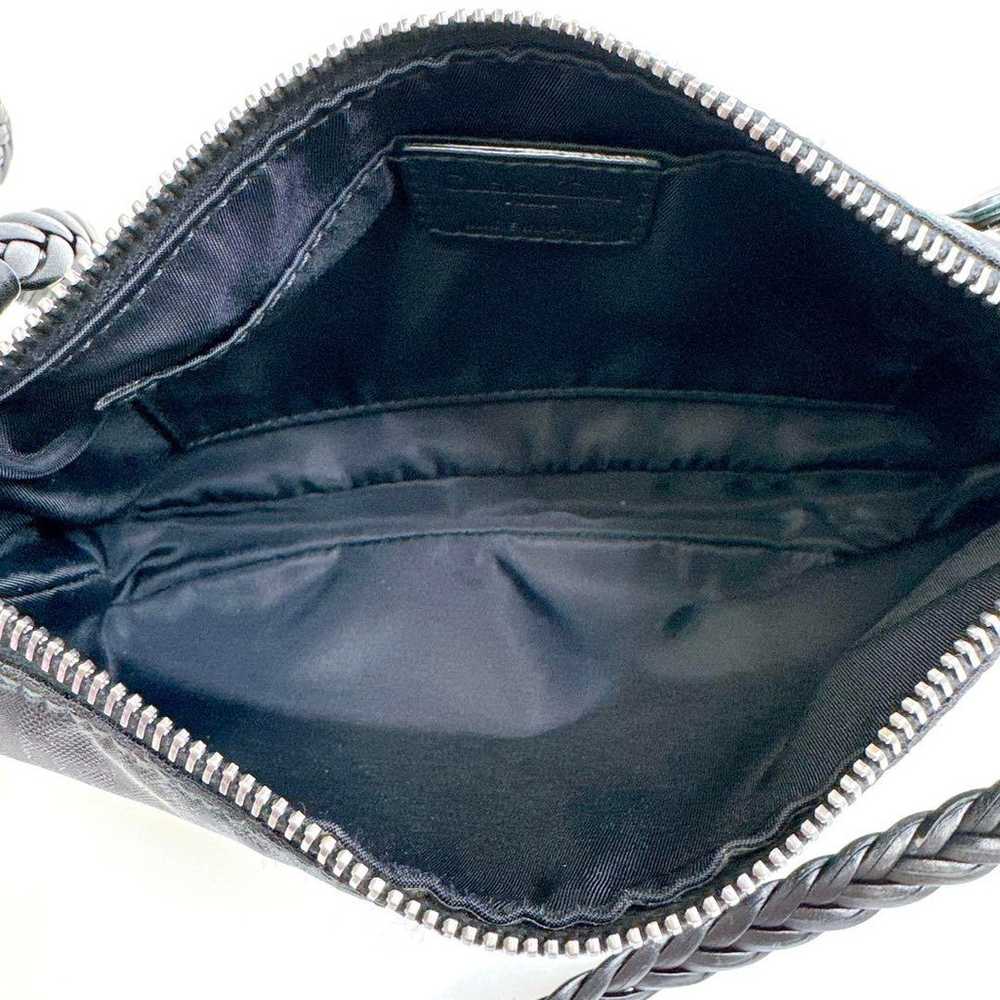 Christian Dior Shoulder Bag Trotter Black Vintage - image 8