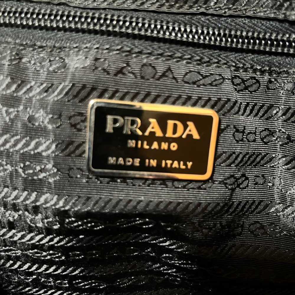 PRADA Nylon Tote Bag BLACK Unisex - image 7