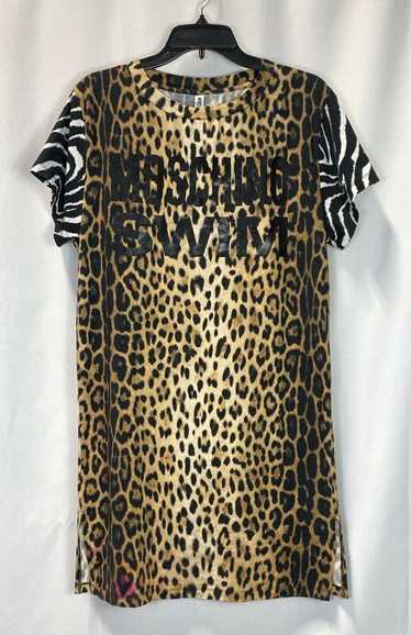 Moschino Swim Multicolor Animal Print Dress - Size