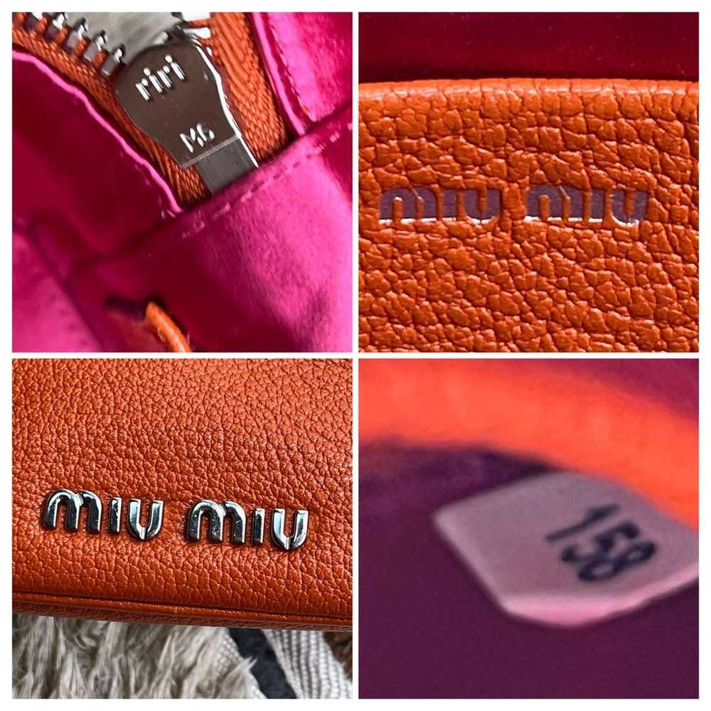 Unused Class ✨ Miu Miu Leather 2way Shoulder Bag … - image 9