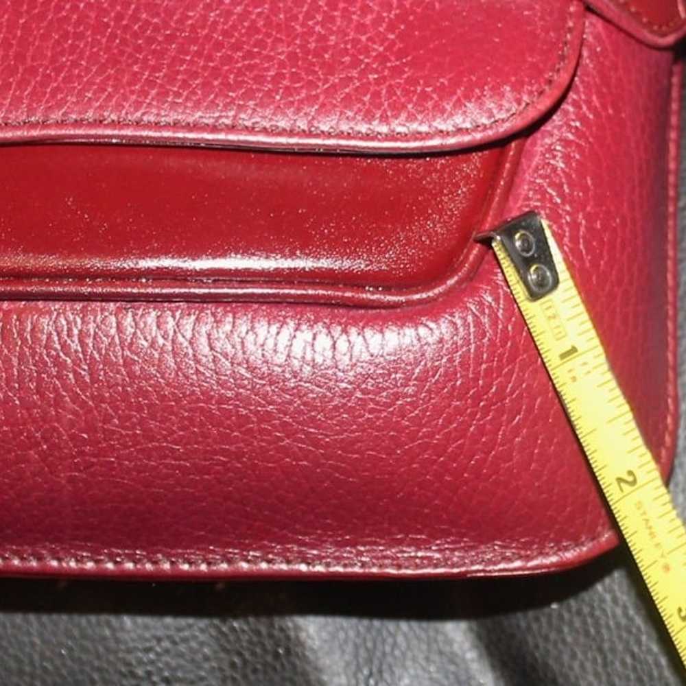 New Auth Luxury CARTIER Mastline Merlot Leather C… - image 11