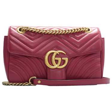 Gucci GG Marmont Flap leather handbag