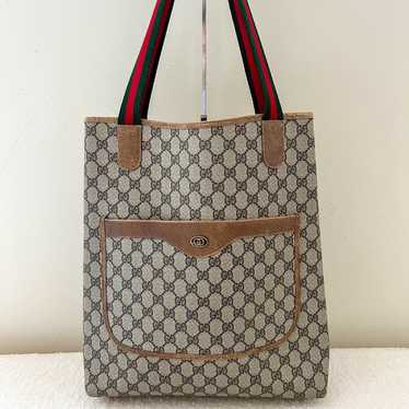 GUCCI Ophidia Sherry Line Monogram Tote Bag