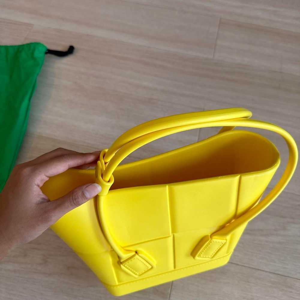 BOTTEGA VENETA yellow tote bag. - image 3