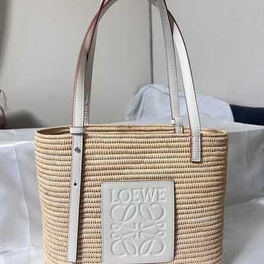 LOEWE Square Basket Bag Small