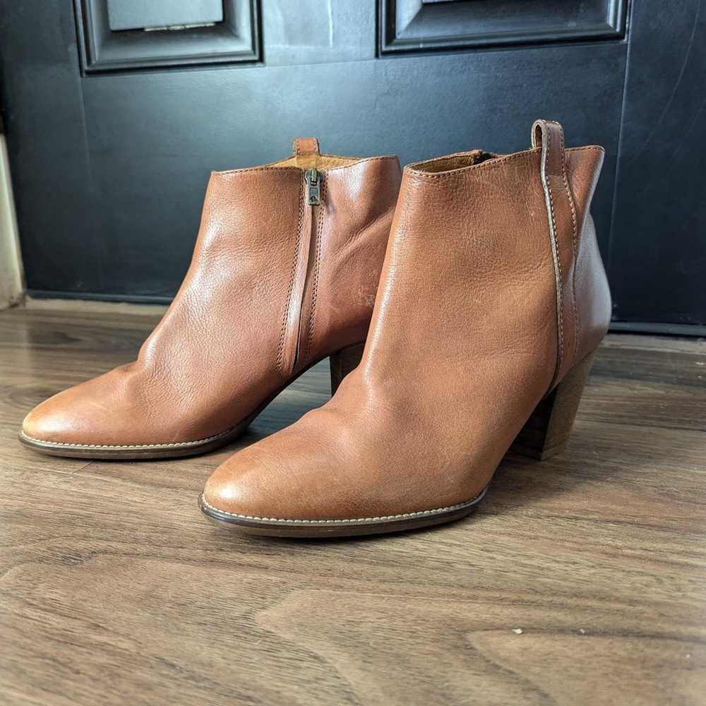 Italian Leather Ankle Booties - image 1