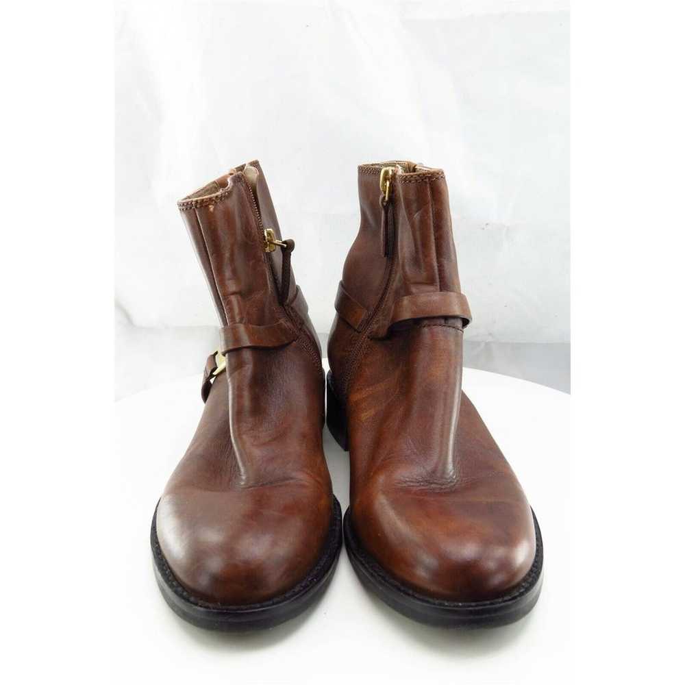 ECCO Boot Sz 35 M Harness Brown Leather Women - image 3