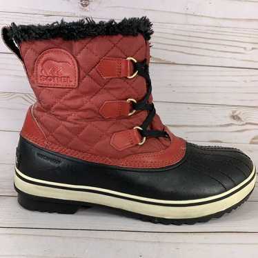 Sorel Tivioli Quilted Duck Boots Womens Size 10 Re