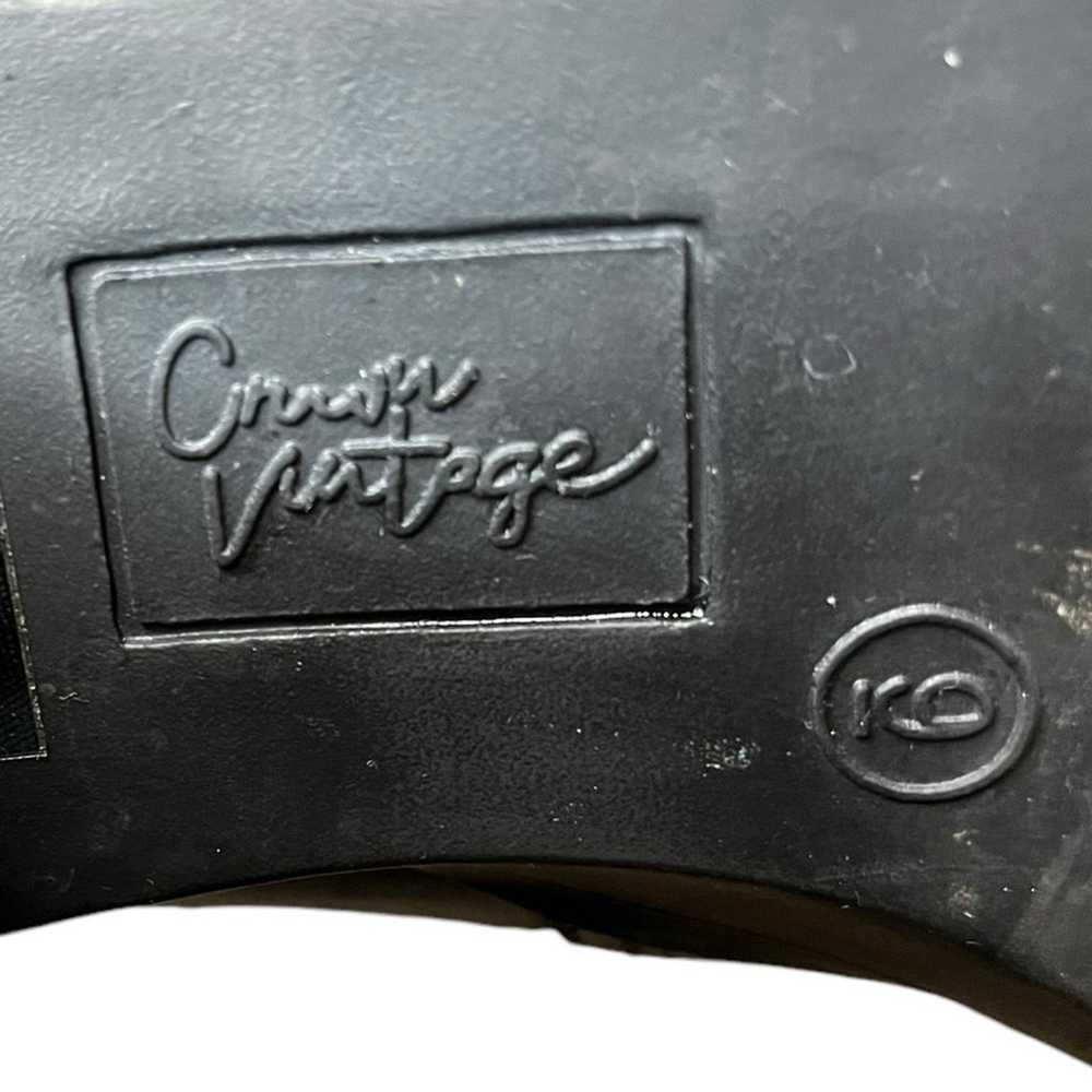 CROWN VINTAGE Adventure Black Leather & Elastic B… - image 7