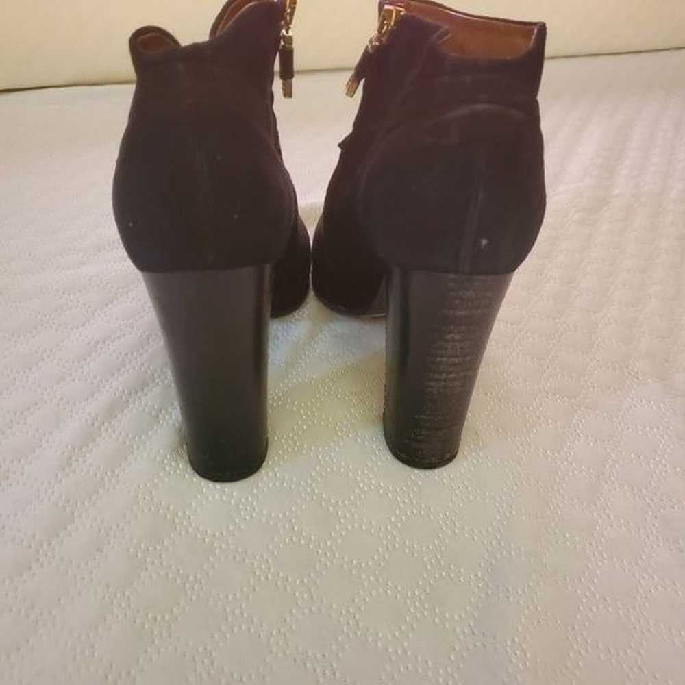 Alberto Fermani  Black High Heel Booties Size 40 - image 4