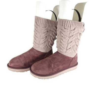 Ugg Women's Kiandra US 8 Pink Luxe Cotton Knit Br… - image 1