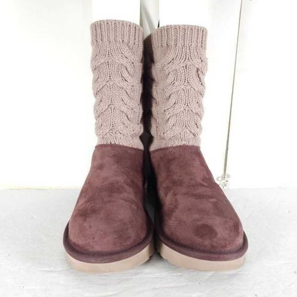 Ugg Women's Kiandra US 8 Pink Luxe Cotton Knit Br… - image 3